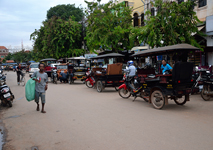Photo Straße in Siem Reap